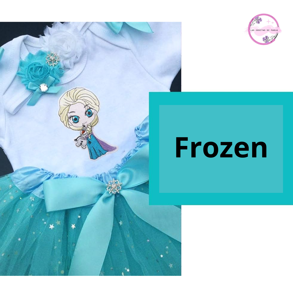 Parche Termoadhesivo Frozen (14x8.5cm) - Customiza tu Ropa. DYI ropa