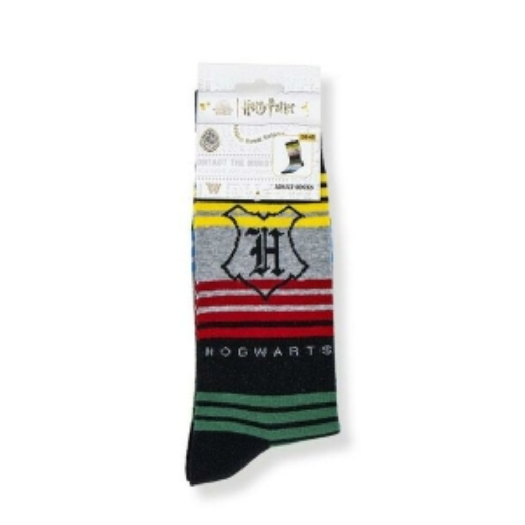 Calcetines Harry Potter  - Talla 38-45 - Calcetines de Hogwarts, Merchandising Oficial para Fans de Harry Potter