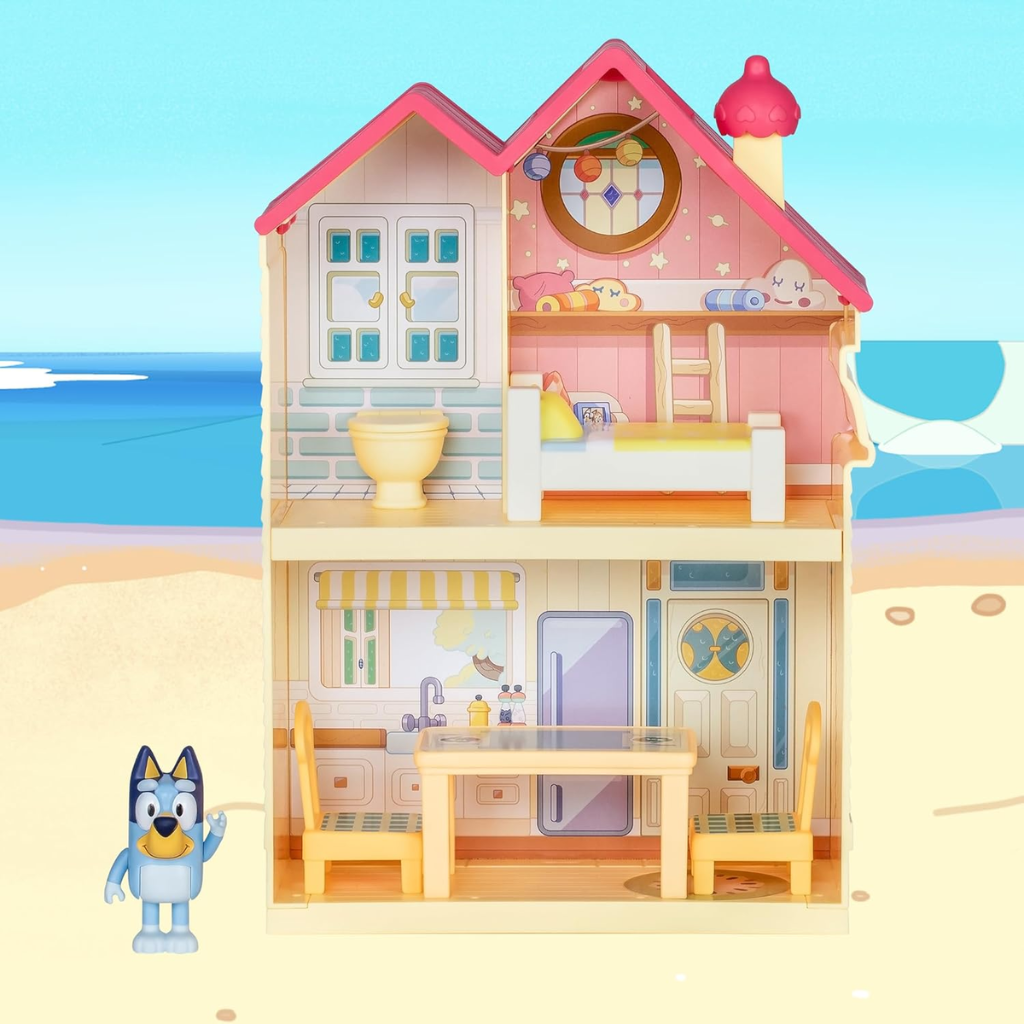 Bluey Mini Heeler Home: ¡Diversión Portátil y Juegos Imaginativos! (+3 años).