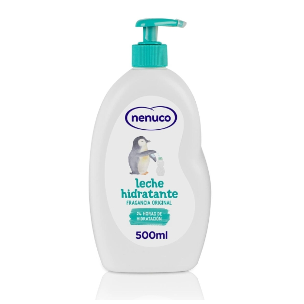 Leche Hidratante Infantil Nenuco Original 500 ml - Hidratación Suave y Delicada para tu Bebé