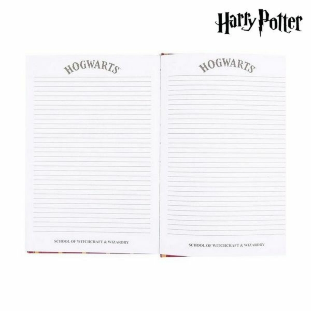 ¡Sumérgete en el mundo mágico de Harry Potter con este exclusivo Cuaderno de Notas + Bolígrafo Gryffindor Harry Potter!