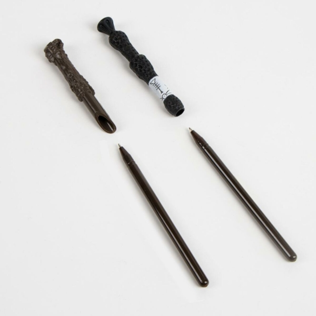 Pack de Bolígrafos Varita Harry Potter y Dumbledore - Réplicas Mágicas para Fans