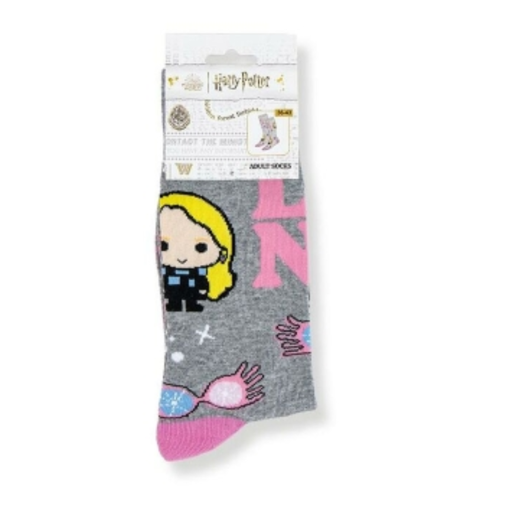 Calcetines Harry Potter Luna Lovegood - Talla 36-43, Unisex