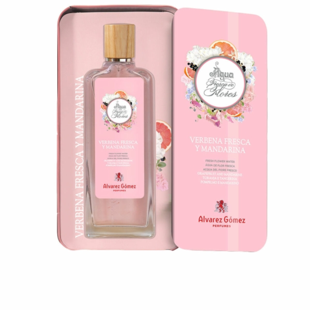 Álvarez Gómez Agua Fresca de Flores Verbena y Mandarina - Perfume Refrescante y Cítrico - Eau de Toilette 150ml