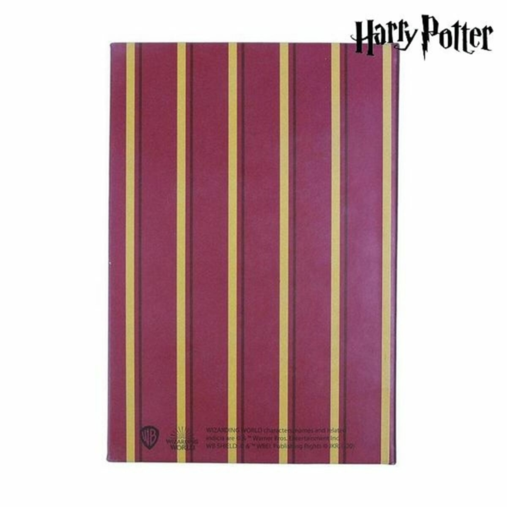 ¡Sumérgete en el mundo mágico de Harry Potter con este exclusivo Cuaderno de Notas + Bolígrafo Gryffindor Harry Potter!